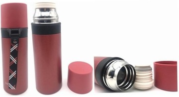 Termos próżniowy 350ml Czerwony FRESH