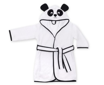UVIE Ciepły szlafrok dziecięcy 80-92 cm Panda
