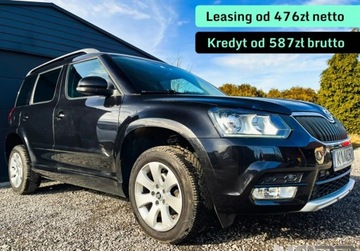 Skoda Yeti Minivan Facelifting 1.2 TSI 110KM 2016 Skoda Yeti Bezwypadkowy, FV23, Kredytowanieleasing, gwarancja 12 miesiecy