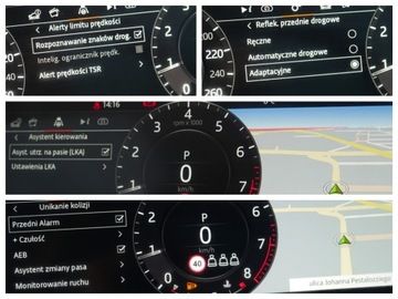 Land Rover Range Rover Sport II SUV Facelifting 5.0L V8 S/C 525KM 2021 Range Rover Sport p525 V8 HSE Dynamic Stealth Full Wentyle Dociąg Pixel ACC, zdjęcie 21