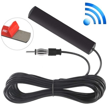 Универсальная радиоантенна для усиления FM AM сигнала 12В 5м