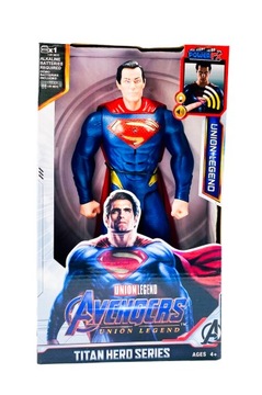 БОЛЬШАЯ ПОДВИЖНАЯ ФИГУРКА СО ЗВУКОМ СУПЕРМЕН МСТИТЕЛИ