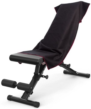 Ręcznik Sportowy mikrofibry do ćwiczeń na siłownię i fitness z zakładką