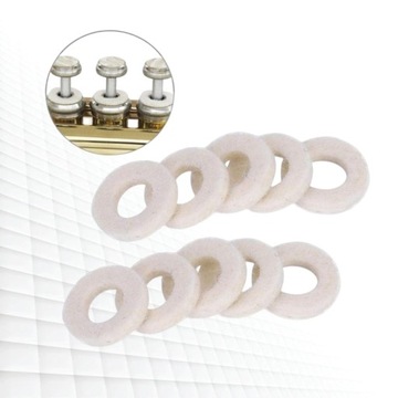 10x Zestaw podkładek filcowych Uniwersalne akcesoria Professional for White