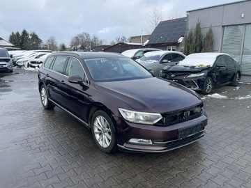 Volkswagen Passat B8 Variant 2.0 TDI BlueMotion SCR 150KM 2016 Volkswagen Passat Highline Automat Skóra Podg.