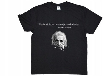 KOSZULKA DZIECIĘCA ASTRONOM NAUKA EINSTEIN a2a