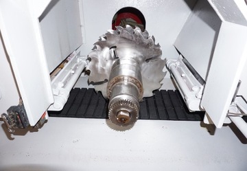 WIELOPIŁA GĄSIENICOWA PILARKA WIELOPIŁOWA RAIMANN KS230 30kW 2-STOŁY