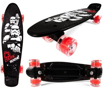 DESKOROLKA Fiszka DESKA Dla Dzieci STAR WARS