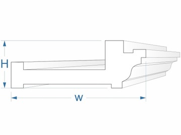 ELHARE Подвесной потолок Галогенный карниз LH20A