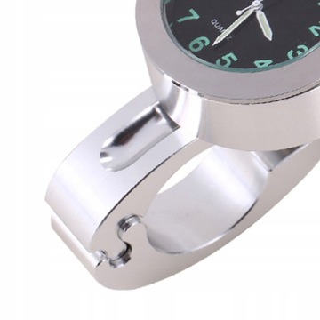 Часы на руль Мотоциклетные часы Серебро