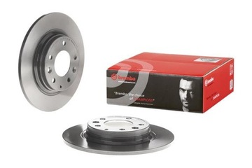 ЗАДНИЕ ДИСКИ + КОЛОДКИ BREMBO MAZDA 6 GG GY GH