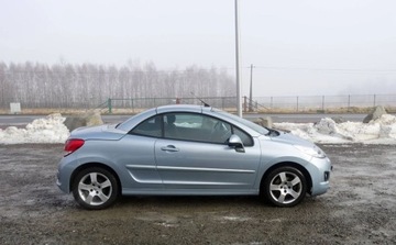Peugeot 207 CC 1.6 VTi 120KM 2010 Peugeot 207 CC 1.6 120KM Kabriolet Zarejestrowany Klima Grzane fotele 1.6, zdjęcie 15