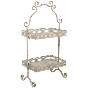 Stojak na Owoce Retro Duża Patera Metalowa