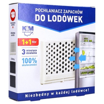 Pochłaniacz zapachów do lodówek AK104 K&M