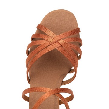 BUTY TANECZNE DO TAŃCA BEŻOWE 7 CM 35+SALSA GRATIS