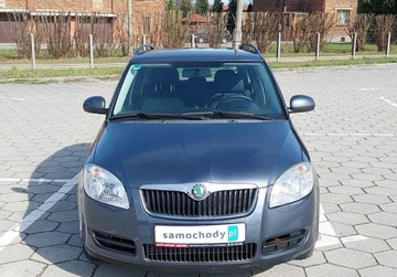 Skoda Fabia II Kombi 1.4 i 16V 85KM 2009 Skoda Fabia 1,4 Mpi Klima El szyby Oplacony..., zdjęcie 12