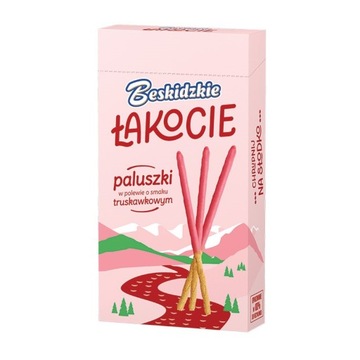 AKSAM BESKIDZKIE ŁAKOCIE TRUSKAWKOWE 50G