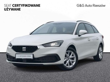 Seat Leon IV Sportstourer 1.5 eTSI (MHEV) 150KM 2024 Seat Leon 1.5 eTSI 150 KM Style DSG, Serwis ASO, Gwarancja,FV 23 1.5 150KM