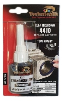 TECHNICQLL КЛЕЙ SEKUNDOWY ГИБКИЙ 4410 C-211 