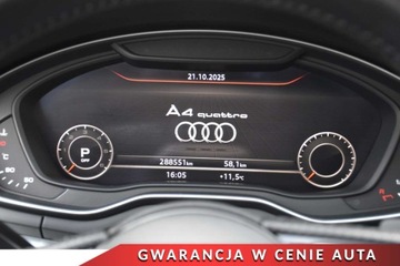 Audi A4 B9 Avant 2.0 TDI 190KM 2018 Audi A4 Avant S-LINE Full-LED Wirtual-Licznik Panorama El.Klapa Pol-Skora, zdjęcie 20