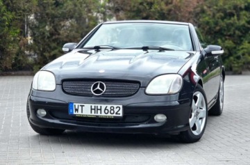 Mercedes SLK R170 Roadster 2.3 (230 Kompressor) 197KM 2001 Mercedes-Benz SLK 2,3 197 KM servis Raty Oplaty 2.3 Benzyna 197KM