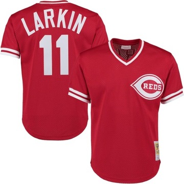 koszulka baseballowa Barry Larkin Cincinnati Reds