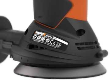 Szlifierka roto-oscylacyjna WORX WX652.1 300W 125m Komfortowy uchwyt