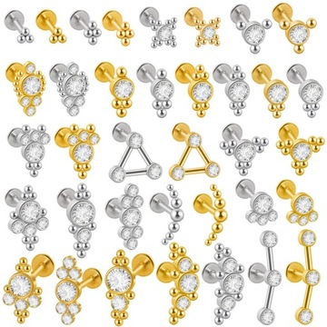 Пирсинг хирургического сустава половых губ, хрустальный камень в чападе