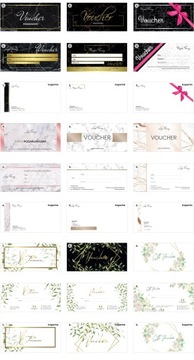 КРАСИВЫЙ НАБОР Подарочные сертификаты+конверты х100+ДИЗАЙН
