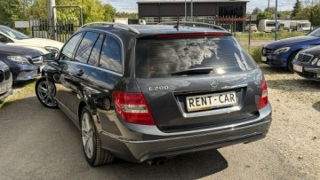 Mercedes Klasa C W204 Kombi T204 2.2 200 CDI BlueEFFICIENCY 136KM 2014 Mercedes C 200 2.2D 136PS OPŁACONY Bezwypadkowy, zdjęcie 11