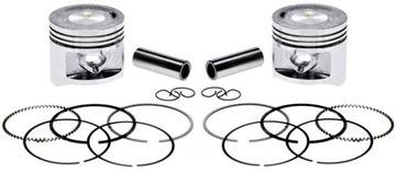 2x ZESTAW TŁOK + PIERŚCIENIE/PIERŚCIONKI Kingway Traper Lifan ST Loncin 250