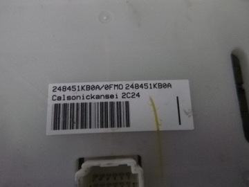 NISSAN JUKE 11-14 PANEL KLIMATIZACE VENTILACE OE