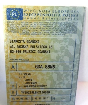 Volvo 2016 Volvo V40 Cross Country I rej. 2017 Salonowy. 1.5 B AUT. OCEANCROSS. Uszk, zdjęcie 24