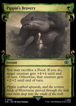 MTG LTR #633 Pippin's Bravery Silver Foil
