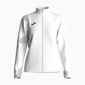 Joma Challenge Full Zip белая женская теннисная толстовка M