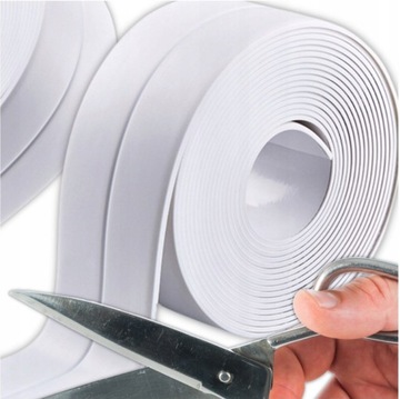 САМОКЛЕЯЩАЯСЯ ПВХ ВОДОНЕПРОНИЦАЕМАЯ САМОКЛЕЯЩАЯСЯ УПЛОТНИТЕЛЬНАЯ ЛЕНТА ДЛЯ ВАННЫ, ДУШЕВОГО ПОДДОНА, ПВХ