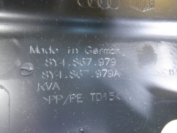 AUDI A3 8Y ОБИВКА КРЫШКИ БАГАЖНИКА 8Y4867979