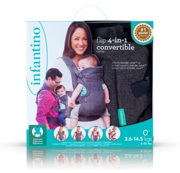INFANTINO Nosidełko 4w1 odciążające rodzica 5204