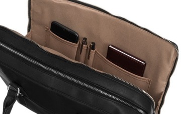 Мужская сумка для ноутбука А4 из эко-кожи