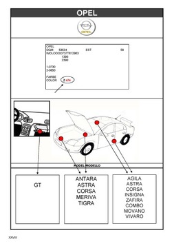 OPEL 20R САПФИР ЧЕРНЫЙ РЕМОНТ