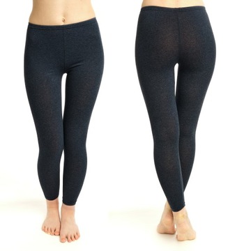 LEGGINSY GETRY LEGINSY POLSKIE L 42 BAWEŁNA Popiel