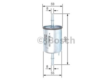 BOSCH FILTR PALIVA DAEWOO MATIZ 0,8 98-