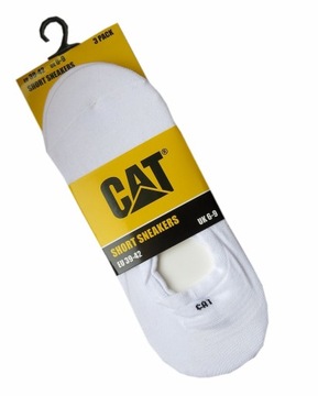 3szt CAT CATERPILLAR stopki niewidoczne 43-46 biał