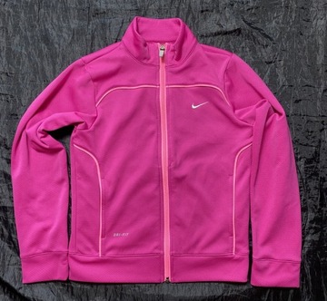 NIKE DRI FIT BIEGANIE różowa Sportowa BLUZA XXS/XS