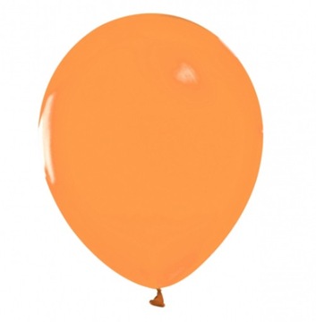 Balony lateksowe pomarańczowe pastelowe 50 szt