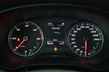 Seat Leon III Hatchback 2.0 TDI CR 150KM 2014 Seat Leon 2.0 TDI, Skóra, Klima, Klimatronic, zdjęcie 7