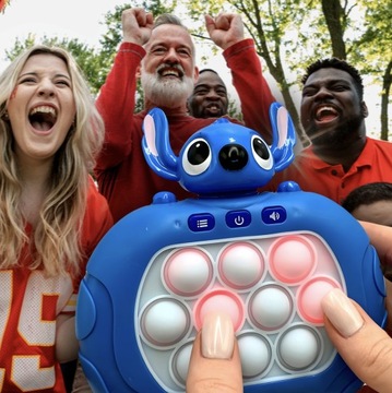 POP IT GRA ELEKTRONICZNA ANTYSTRESOWA ZRĘCZNOŚCIOWA MINI KONSOLKA 2024