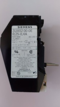 Реле перегрузки 3UA52 00-0E Siemens 0,25-0,4А