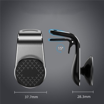 UCHWYT MAGNETYCZNY SAMOCHODOWY NA TELEFON DO AUTA NA KRATKE