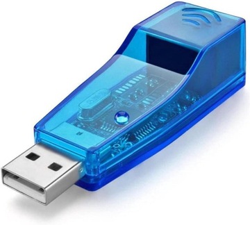 KARTA SIECIOWA RJ45 LAN NA KABLU USB ETHERNET 100Mbit/s AMATHINGS